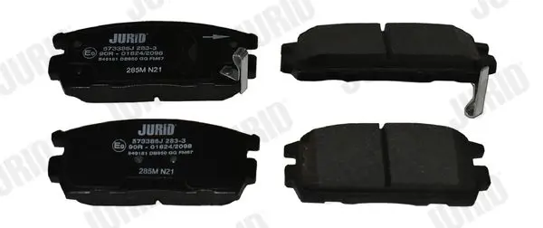 Handler.Part Brake pad set, disc brake JURID 573386J 2