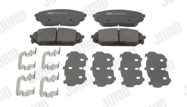 Handler.Part Brake pad set, disc brake JURID 573394J 1