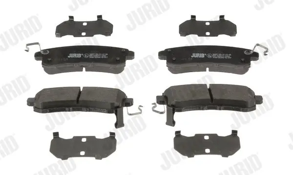 Handler.Part Brake pad set, disc brake JURID 573398J 1