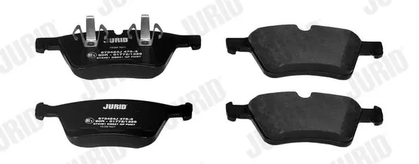 Handler.Part Brake pad set, disc brake JURID 573424J 2