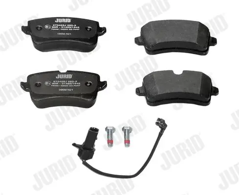 Handler.Part Brake pad set, disc brake JURID 573428J 2