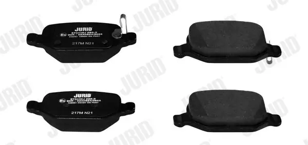 Handler.Part Brake pad set, disc brake JURID 573445J 2