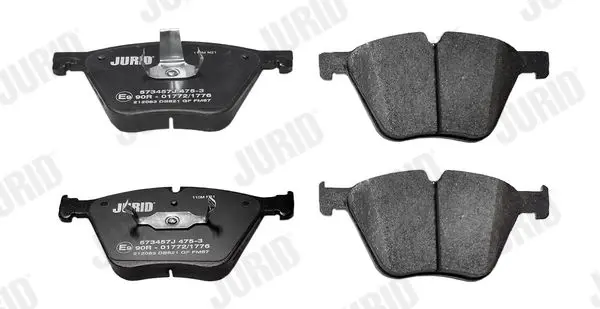 Handler.Part Brake pad set, disc brake JURID 573457J 2