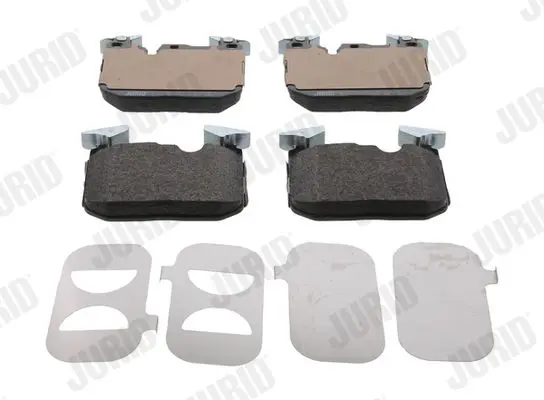 Handler.Part Brake pad set, disc brake JURID 573602J 1