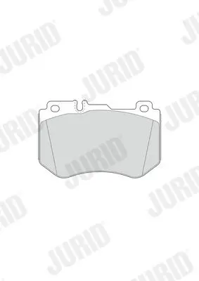 Handler.Part Brake pad set, disc brake JURID 573607J 2