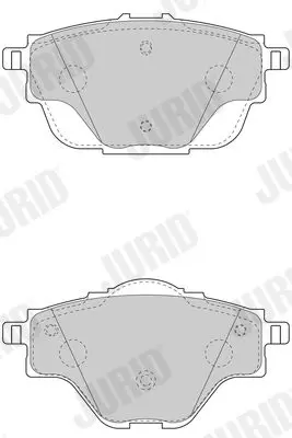 Handler.Part Brake pad set, disc brake JURID 573622J 3