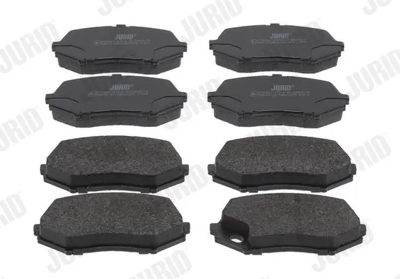 Handler.Part Brake pad set, disc brake JURID 573662J 1