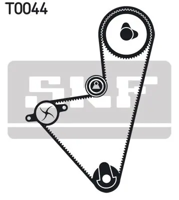 Handler.Part Water pump & timing belt set SKF VKMC03100 2