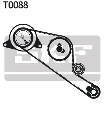 Handler.Part Timing belt set SKF VKMA07400 2