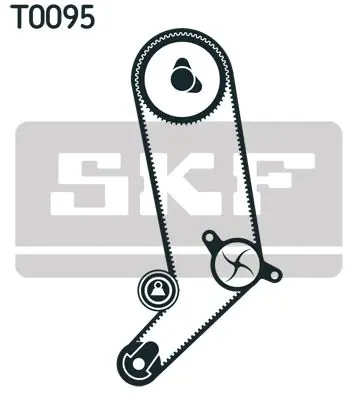 Handler.Part Timing belt set SKF VKMA01265 2