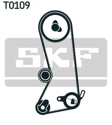 Handler.Part Timing belt set SKF VKMA06301 2