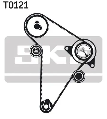 Handler.Part Timing belt set SKF VKMA03300 2