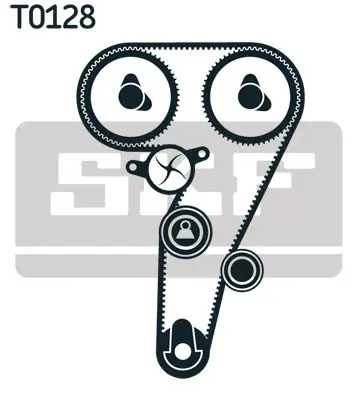 Handler.Part Water pump & timing belt set SKF VKMC02177 2