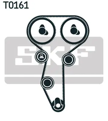 Handler.Part Timing belt set SKF VKMA06109 2