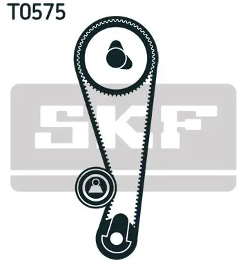 Handler.Part Timing belt set SKF VKMA97505 2