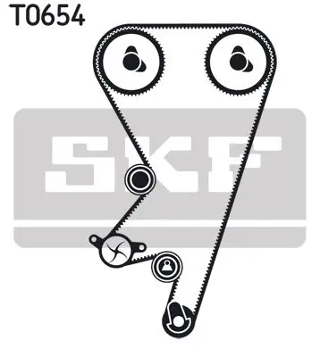 Handler.Part Timing belt set SKF VKMA05202 2