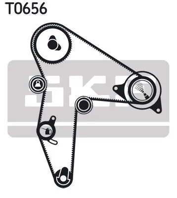 Handler.Part Timing belt set SKF VKMA06502 2