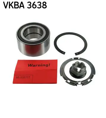 Handler.Part Wheel bearing kit SKF VKBA3638 1