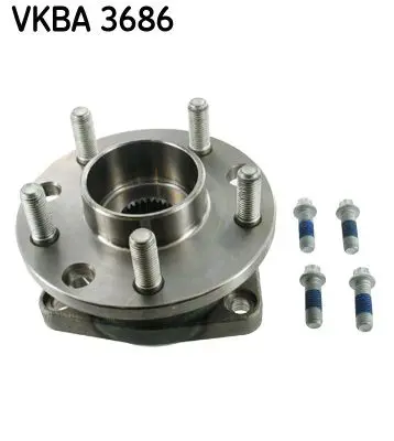 Handler.Part Wheel bearing kit SKF VKBA3686 1