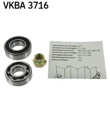 Handler.Part Wheel bearing kit SKF VKBA3716 1