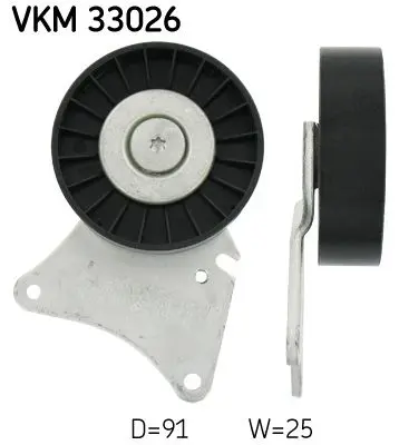 Handler.Part Deflection/guide pulley, v-ribbed belt SKF VKM33026 1