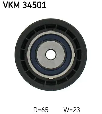 Handler.Part Deflection/guide pulley, v-ribbed belt SKF VKM34501 2