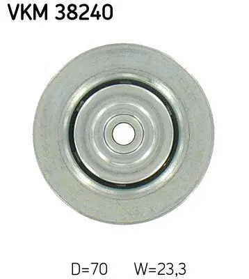 Handler.Part Deflection/guide pulley, v-ribbed belt SKF VKM38240 3