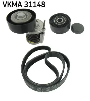 Handler.Part V-ribbed belt set SKF VKMA31148 1