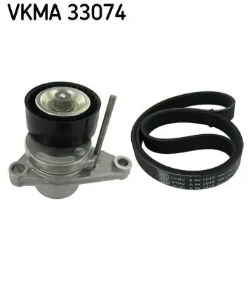 Handler.Part V-ribbed belt set SKF VKMA33074 1