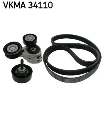 Handler.Part V-ribbed belt set SKF VKMA34110 1