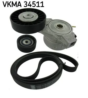 Handler.Part V-ribbed belt set SKF VKMA34511 1