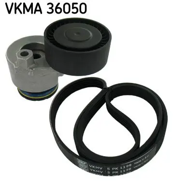 Handler.Part V-ribbed belt set SKF VKMA36050 1