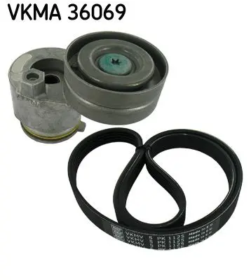 Handler.Part V-ribbed belt set SKF VKMA36069 1