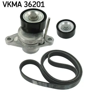 Handler.Part V-ribbed belt set SKF VKMA36201 1