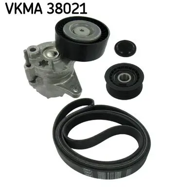 Handler.Part V-ribbed belt set SKF VKMA38021 1