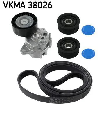 Handler.Part V-ribbed belt set SKF VKMA38026 1