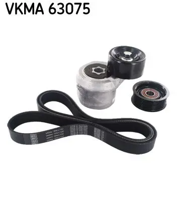 Handler.Part V-ribbed belt set SKF VKMA63075 1