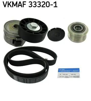 Handler.Part V-ribbed belt set SKF VKMAF333201 1