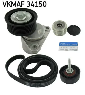 Handler.Part V-ribbed belt set SKF VKMAF34150 1