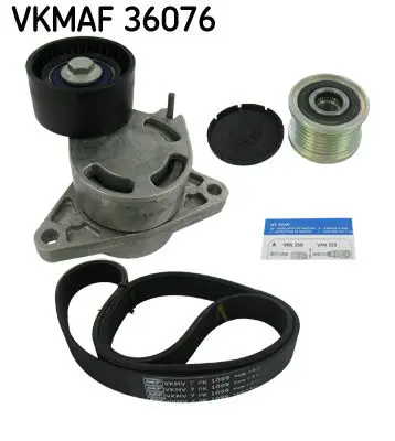 Handler.Part V-ribbed belt set SKF VKMAF36076 1