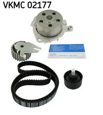 Handler.Part Water pump & timing belt set SKF VKMC02177 1