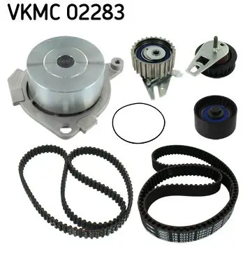 Handler.Part Water pump & timing belt set SKF VKMC02283 1