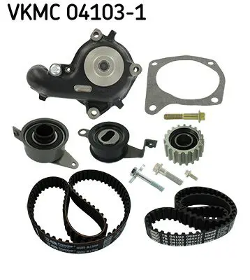 Handler.Part Water pump & timing belt set SKF VKMC041031 1