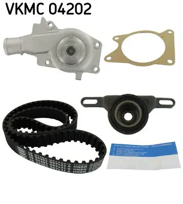 Handler.Part Water pump & timing belt set SKF VKMC04202 1