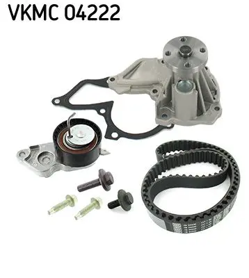 Handler.Part Water pump & timing belt set SKF VKMC04222 1