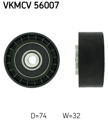 Handler.Part Deflection/guide pulley, v-ribbed belt SKF VKMCV56007 1