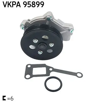 Handler.Part Water pump SKF VKPA95899 1