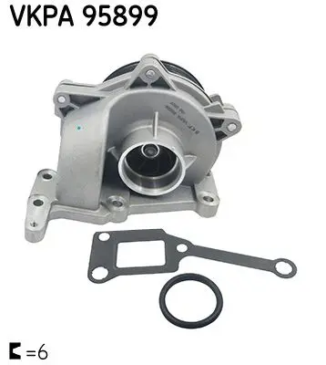 Handler.Part Water pump SKF VKPA95899 2