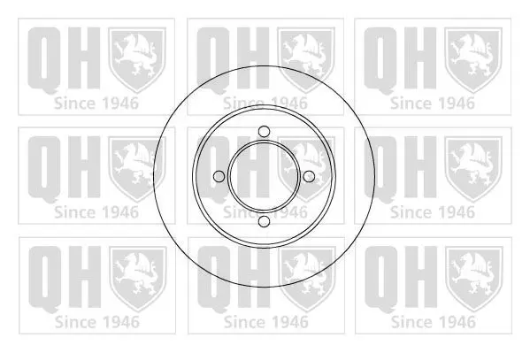 Handler.Part Brake disc QUINTON HAZELL BDC3362 1