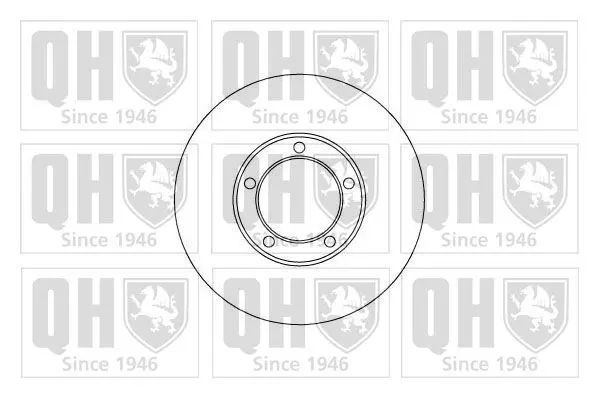 Handler.Part Brake disc QUINTON HAZELL BDC3475 1